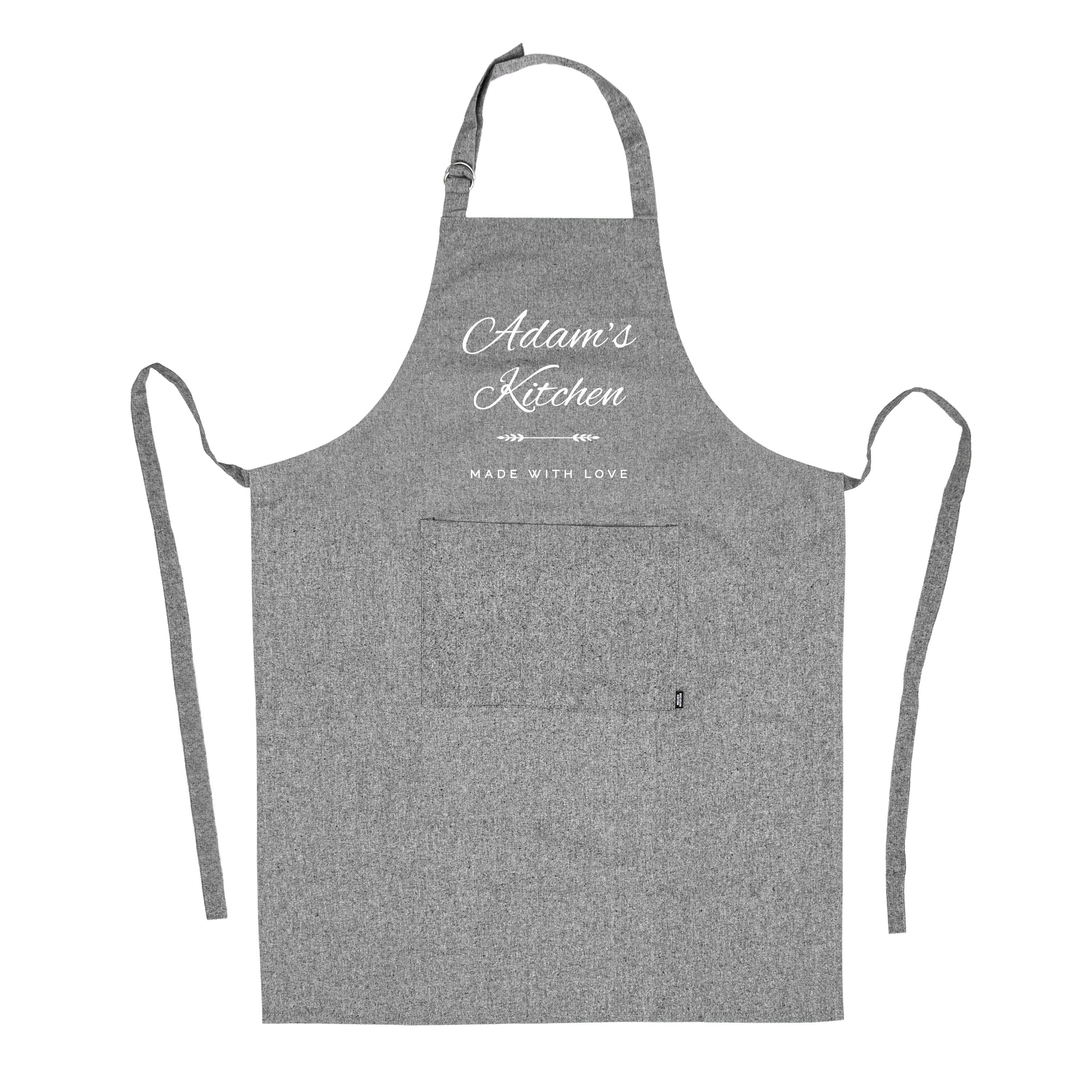 Personalised Made with Love Apron