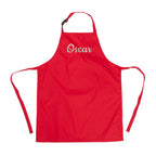 Personalised Children's Red Waterproof Apron