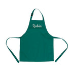 Personalised Children's Green Waterproof Apron