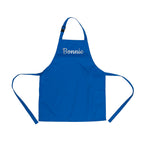 Personalised Children's Blue Waterproof Apron