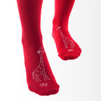 Personalised Kissing Giraffe Socks
