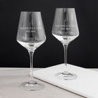 Personalised Special Date Wine Glass