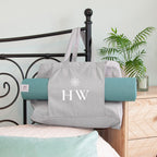Monogrammed Organic Yoga Tote Bag
