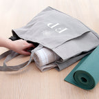 Monogrammed Organic Yoga Tote Bag