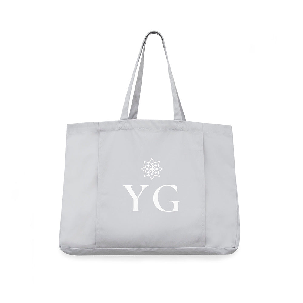 Monogrammed Organic Yoga Tote Bag