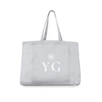 Monogrammed Organic Yoga Tote Bag