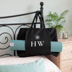 Monogrammed Organic Yoga Tote Bag