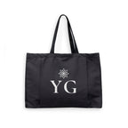 Monogrammed Organic Yoga Tote Bag