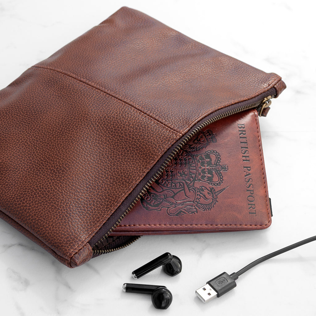 Monogrammed Accessory Pouch