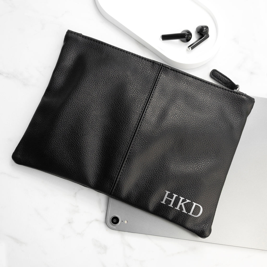 Monogrammed Accessory Pouch