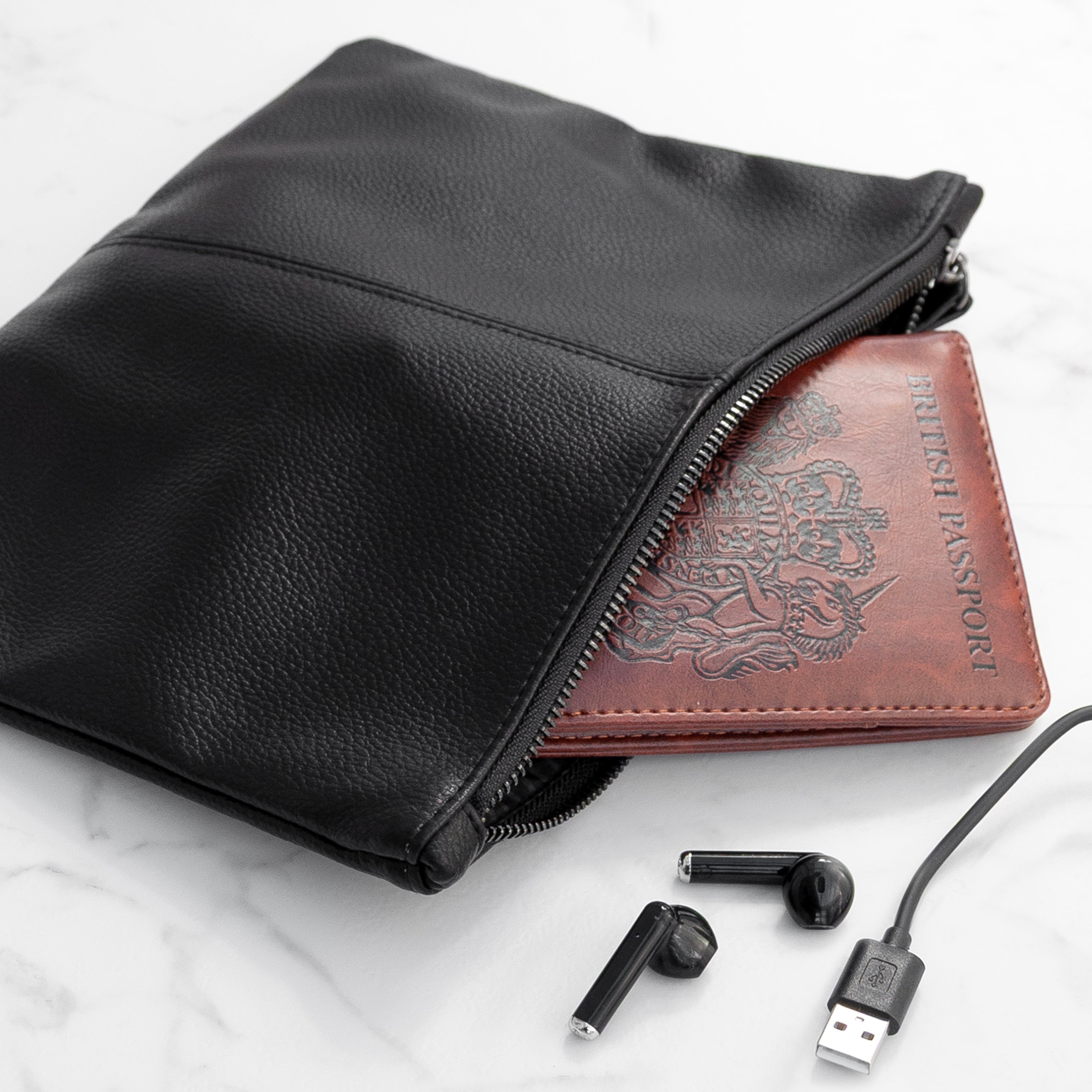 Monogrammed Accessory Pouch