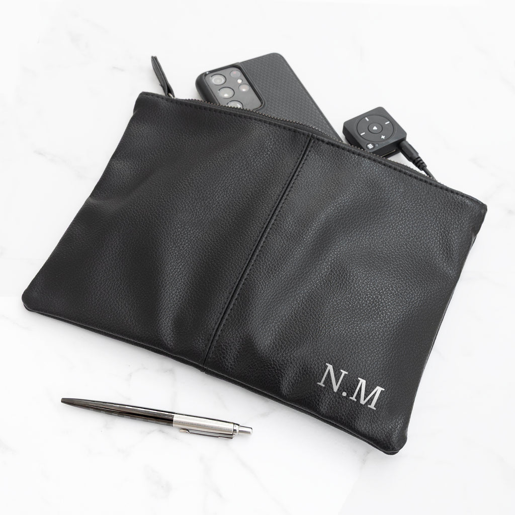 Monogrammed Accessory Pouch