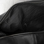 Monogrammed Vegan Leather Weekender Holdall