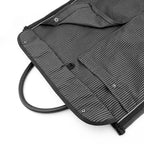 Monogrammed Vegan Leather Business Garment Bag