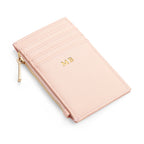 Monogrammed Sleek Vegan Leather Cardholder