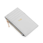 Monogrammed Sleek Vegan Leather Cardholder