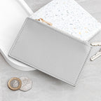 Monogrammed Sleek Vegan Leather Cardholder