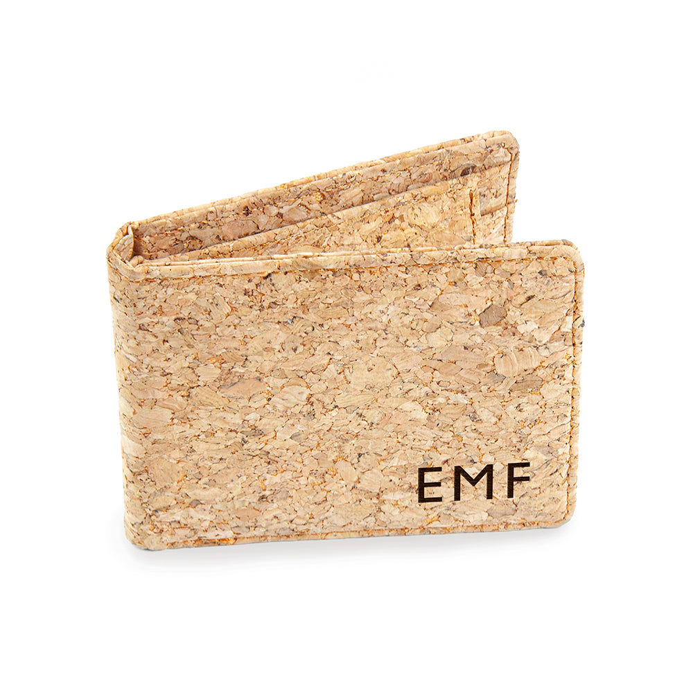 Personalised Natural Cork Wallet