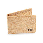 Personalised Natural Cork Wallet