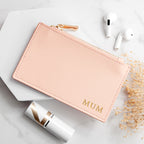 Personalised Sleek Vegan Leather Cardholder