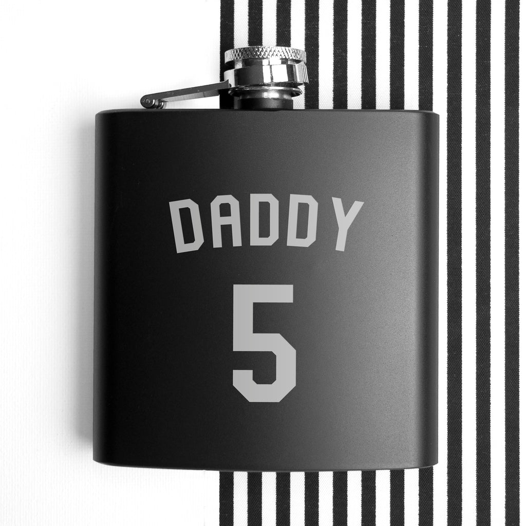 Personalised Football Shirt Hip Flask