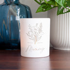 Personalised Bouquet Candle Holder