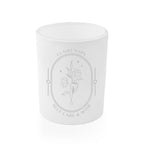 Personalised Floral Frame Candle Holder