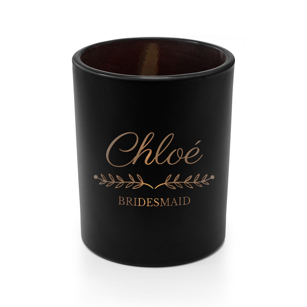 Personalised Wedding Party Candle Holder