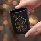 Personalised New Home Candle Holder
