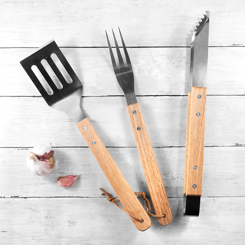 Personalised Dad's BBQ Tool Kit