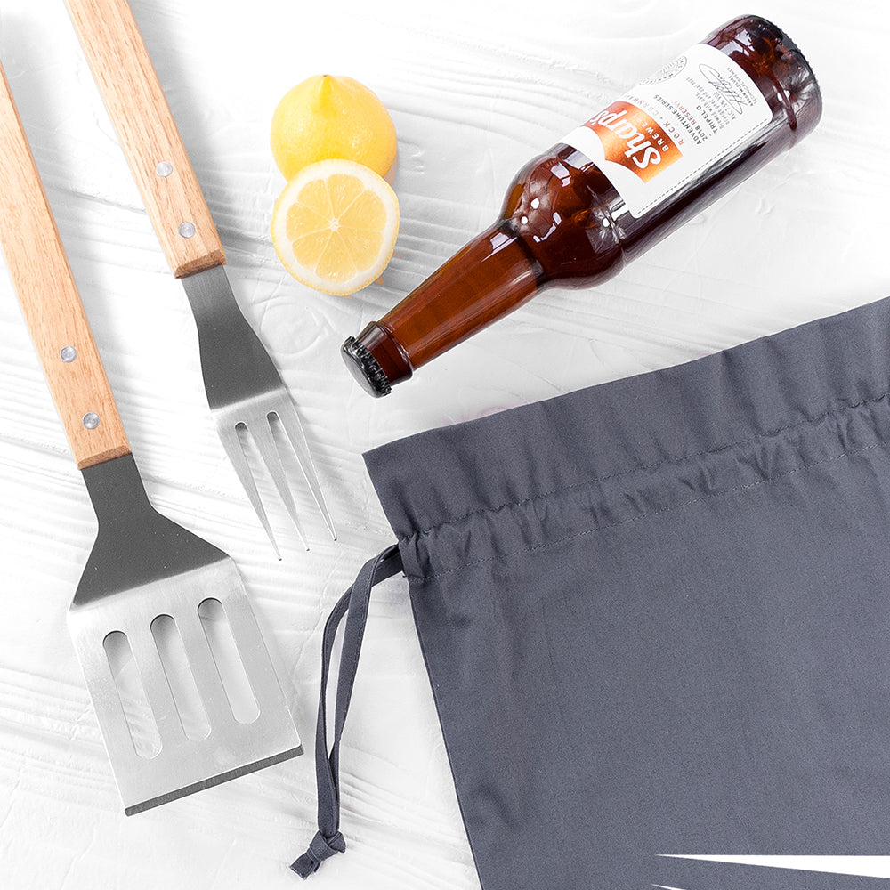 Personalised Dad's BBQ Tool Kit
