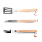 Personalised Dad is King Of The Grill BBQ Tools Set