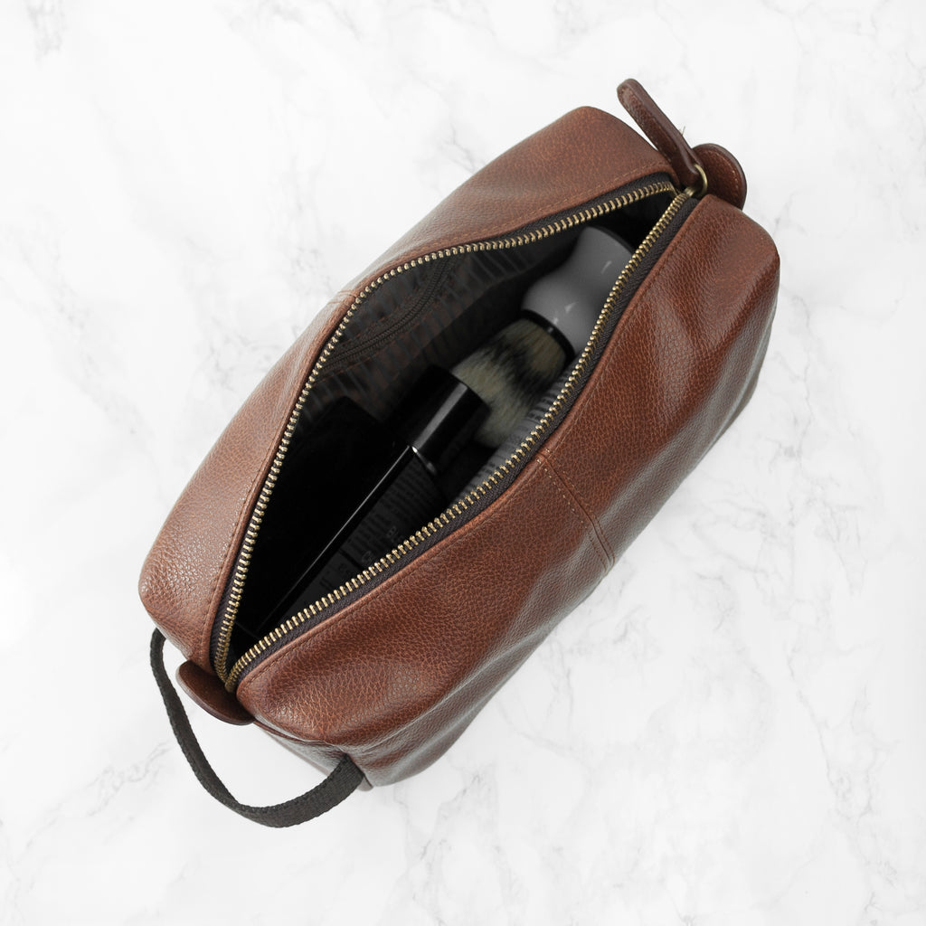 Personalised Dad's Vintage Style Wash Bag