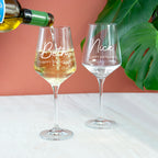 Personalised Happy Birthday Wine Glass