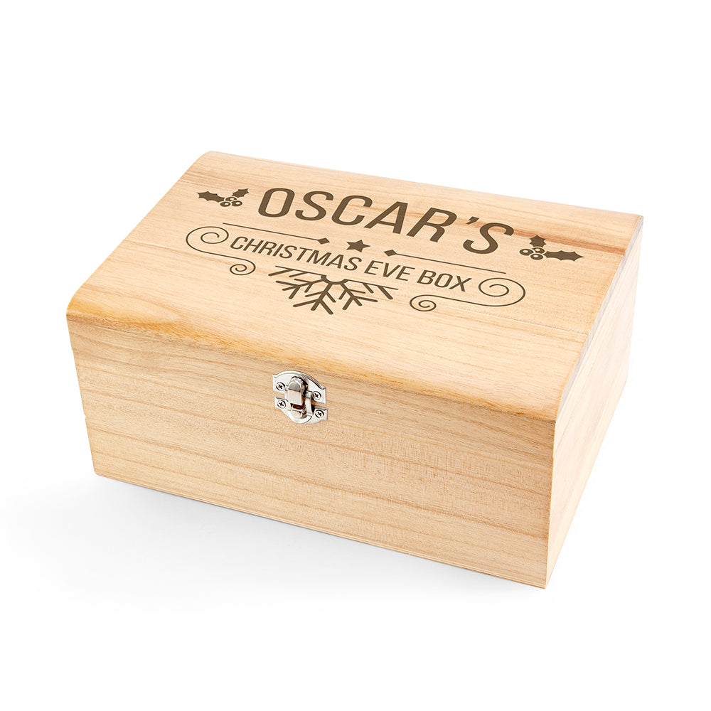 Personalised Christmas Eve Chest