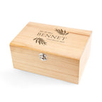 Personalised Wedding Date Keepsake Chest