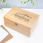 Personalised Adventure Keepsake Chest