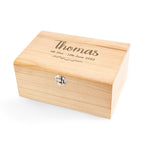 Personalised New Baby Keepsake Chest