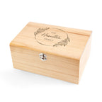 Personalised Family Christmas Keepsake Chest