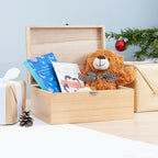 Personalised Christmas Woodland Keepsake Chest