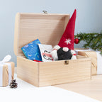 Personalised Christmas Scene Keepsake Chest