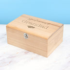 Personalised In Loving Memory Keepsake Chest