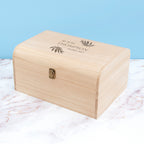 Personalised Wedding Date Keepsake Chest