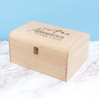 Personalised Adventure Keepsake Chest