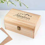 Personalised Adventure Keepsake Chest