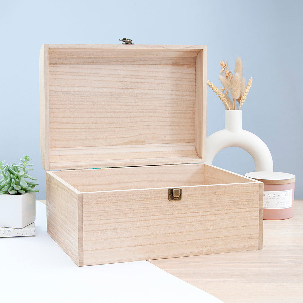 Personalised Our Family Keepsake Chest