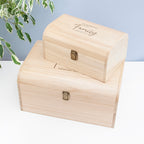 Personalised Our Family Keepsake Chest