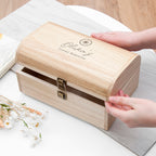 Personalised Travel Memories Keepsake Chest