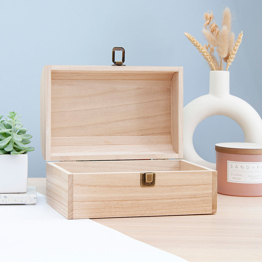 Personalised Travel Memories Keepsake Chest