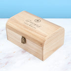 Personalised Travel Memories Keepsake Chest
